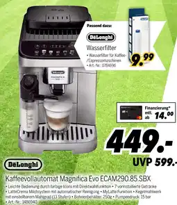 MEDIMAX Delonghi kaffeevollautomat magnifica evo ecam290.85.sbx Angebot