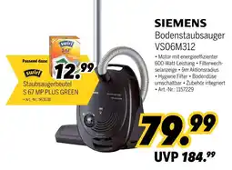 MEDIMAX Siemens bodenstaubsauger vs06m312 Angebot