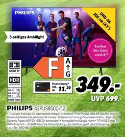 MEDIMAX Philips 43pus8500/12 Angebot