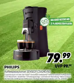 MEDIMAX Philips kaffeepadautomat senseo csa240/60 Angebot