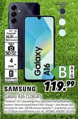 MEDIMAX Samsung galaxy a16 Angebot