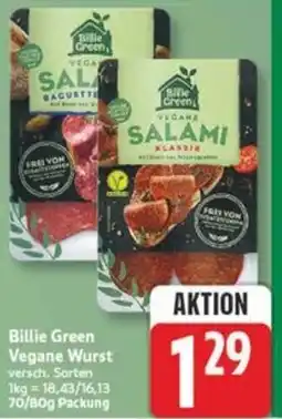 Marktkauf Billie Green Vegane Wurst Angebot