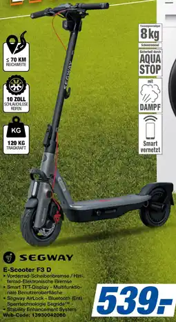 expert Techno Land SEGWAY E-Scooter F3 D Angebot