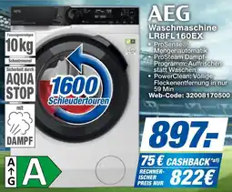 expert Techno Land AEG Waschmaschine LR8FL160EX Angebot