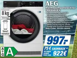 expert Techno Land AEG Wärmepumpentrockner TR9X880EX Angebot