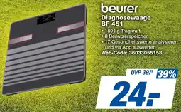 expert Techno Land beurer Diagnosewaage BF 451 Angebot