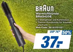 expert Techno Land BRAUN Warmluftbürste BRAS420E Angebot