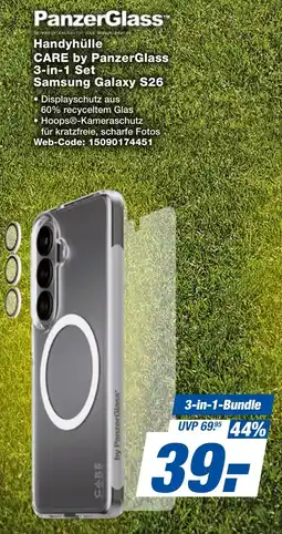 expert Techno Land Handyhülle CARE by PanzerGlass 3-in-1 Set Samsung Galaxy S26 Angebot