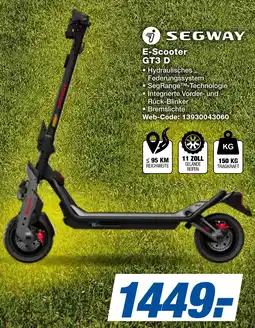 expert Techno Land SEGWAY E-Scooter GT3 D Angebot