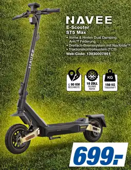 expert Techno Land NAVEE E-Scooter ST5 Max Angebot