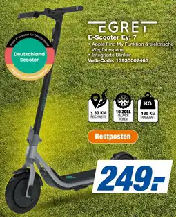 expert Techno Land EGRET E-Scooter Ey! 7 Angebot