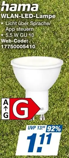 expert Techno Land hama WLAN-LED-Lampe Angebot