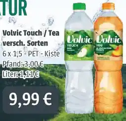 Ellerkamp Getränke Volvic Touch/Tea Angebot