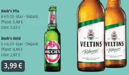 Ellerkamp Getränke Beck's Pils oder Gold Angebot