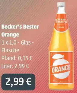 Ellerkamp Getränke Becker's Bester Orange Angebot