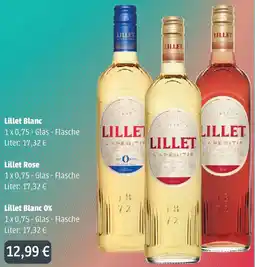 Ellerkamp Getränke Lillet Blanc, Lillet Rose oder Lillet Blanc 0% Angebot