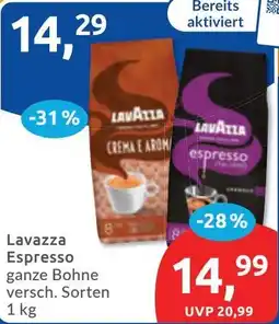 Budni Lavazza Espresso Angebot