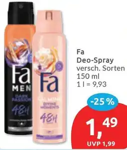Budni Fa Deo-Spray Angebot