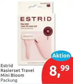 Budni Estrid Rasierset Travel Mini Bloom Angebot