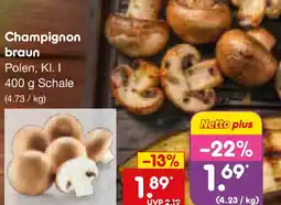 Netto Marken-Discount Champignon braun Angebot