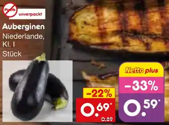Netto Marken-Discount Auberginen Angebot