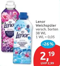 Budni Lenor Weichspüler Angebot