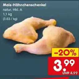 Netto Marken-Discount Mais-Hähnchenschenkel Angebot