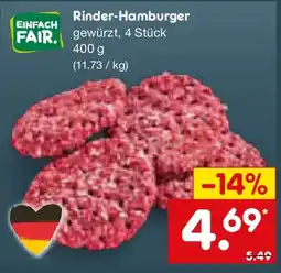 Netto Marken-Discount Rinder-Hamburger Angebot