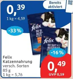Budni Felix Katzennahrung Angebot