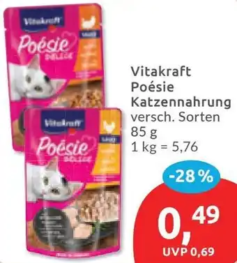 Budni Vitakraft Poésie Katzennahrung Angebot