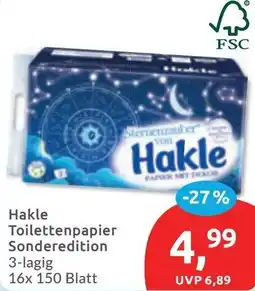 Budni Hakle Toilettenpapier Sonderedition Angebot