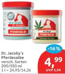 Budni Dr. Jacoby's Pferdesalbe Angebot