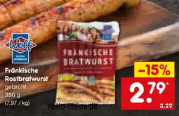 Netto Marken-Discount Wolf Fränkische Rostbratwurst Angebot
