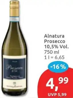 Budni Alnatura Prosecco Angebot