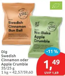 Budni Dig Swedish Cinnamon oder Apple Crumble Angebot