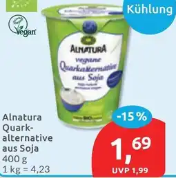 Budni Alnatura Quarkalternative aus Soja Angebot