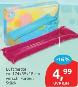 Budni Luftmatte Angebot