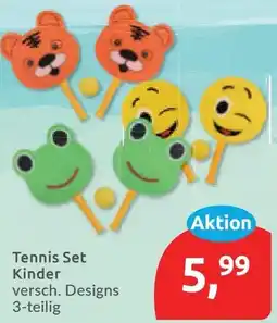 Budni Tennis Set Kinder Angebot