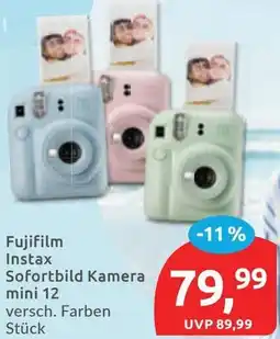 Budni Fujifilm Instax Sofortbild Kamera mini 12 Angebot