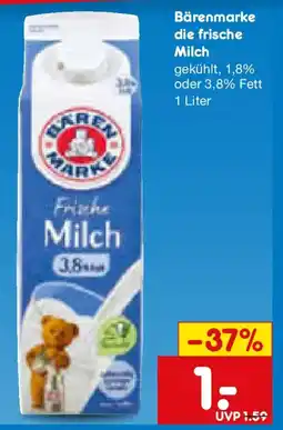 Netto Marken-Discount Bärenmarke die frische Milch Angebot