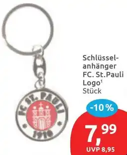 Budni Schlüsselanhänger FC. St. Pauli Logo Angebot