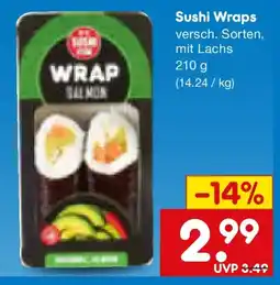 Netto Marken-Discount Sushi Wraps Angebot