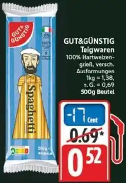 Marktkauf GUT&GÜNSTIG Teigwaren Angebot