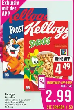 Marktkauf Kellogg's Cerealien Angebot