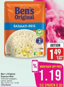 Marktkauf Ben's Original Express-Reis Angebot