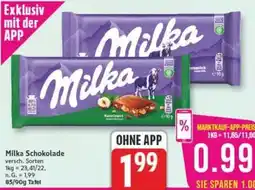 Marktkauf Milka Schokolade Angebot