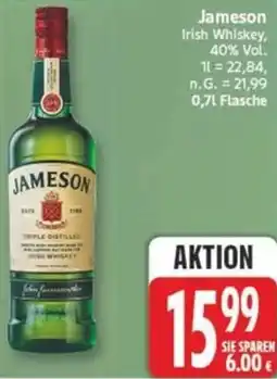 Marktkauf Jameson Irish Whiskey Angebot