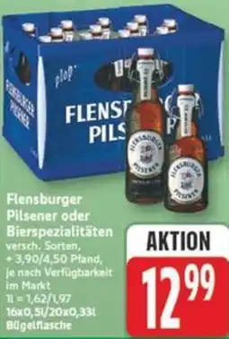 Marktkauf Flensburger Pilsener oder Bierspezialitäten Angebot