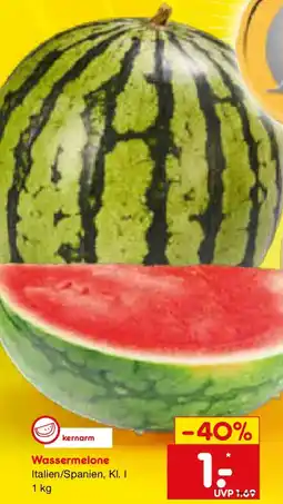 Netto Marken-Discount Wassermelone Angebot
