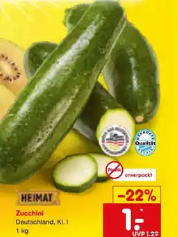Netto Marken-Discount HEIMAT Zucchini Angebot